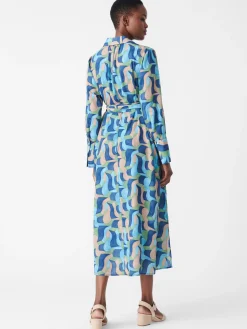 Belle Dress In Abstract Chaise