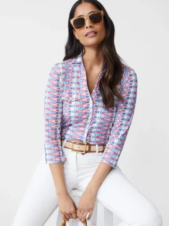 Brynn Lyford Jersey Shirt In Square Code
