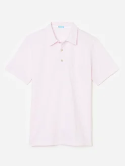 Callahan Cotton Polo In Stripe