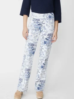 Carmel Pants In Chinoiserie Toile