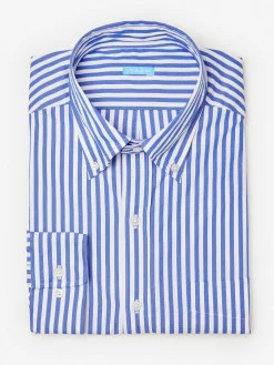 Collis Classic Fit Shirt In Bengal Stripe