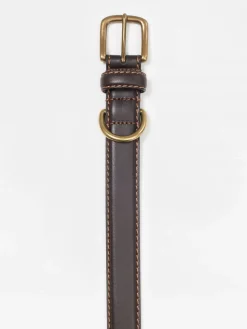 Dome Leather Belt