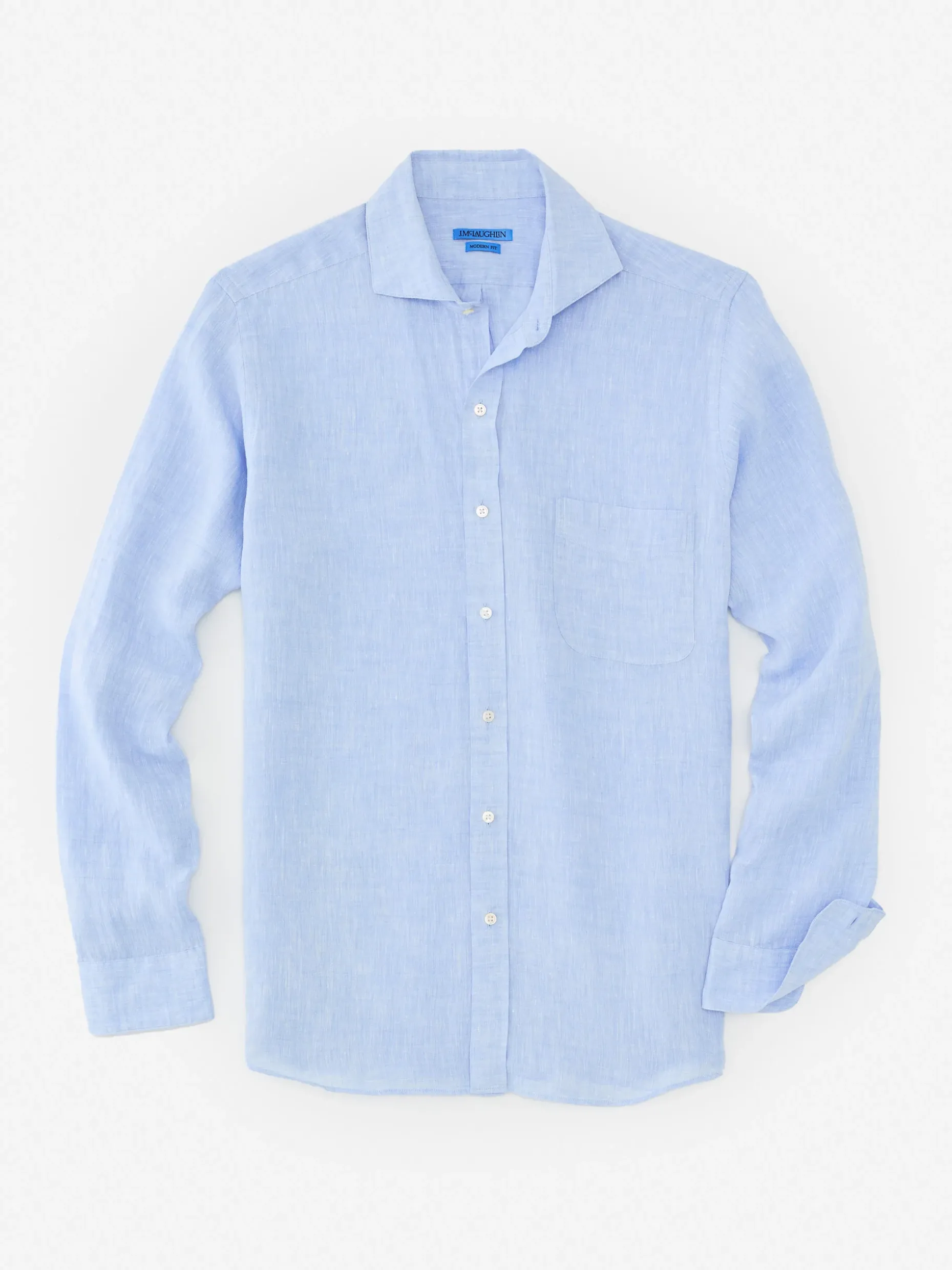 Drummond Modern Fit Linen Shirt