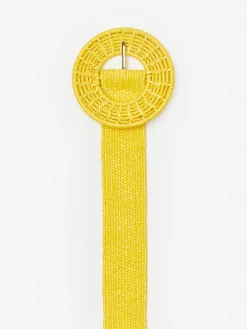 Elizabeth Raffia Belt