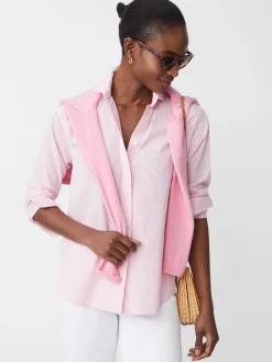 Finn Seersucker Shirt In Stripe