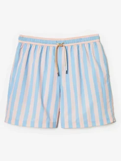 Gibson Swim Trunks In Regency Stripe