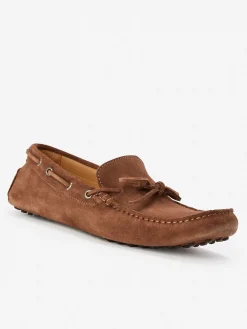 Linus Suede Driving Moccasins