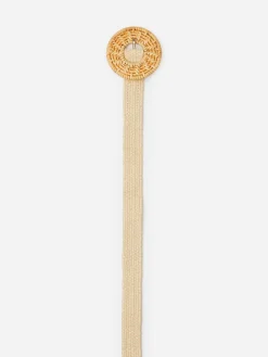 Mini Elizabeth Raffia Belt