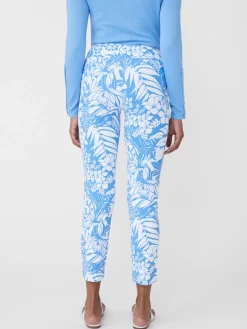 Newport Capri Pants In Bay Isle