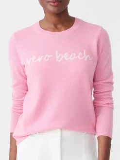 Shield Cashmere Sweater In Vero Beach